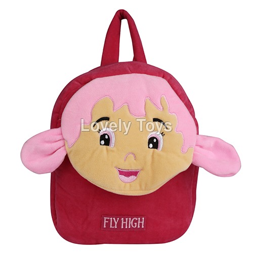 Velbag School Bag Red Pink Size: 18 X6 Cm