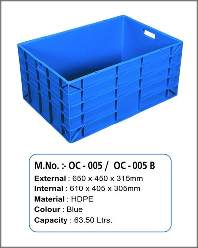 Blue Heavy Duty Crates