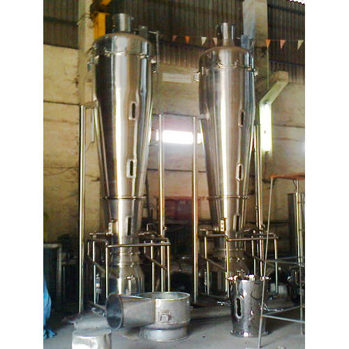 Fluid Bed Coater Single Gun Bottom Spray