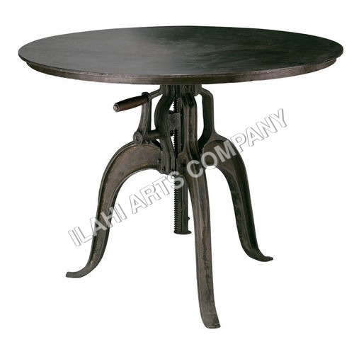 Solid Metal Table