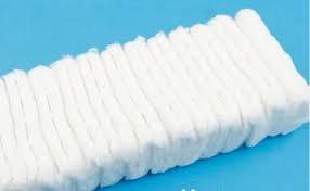 Zigzag Cotton - 10x5x2 cm, 98% Absorbency | Biocompatible, Durable, Hypoallergenic, Soft Texture, Sterile, Versatile, 99.9% Purity
