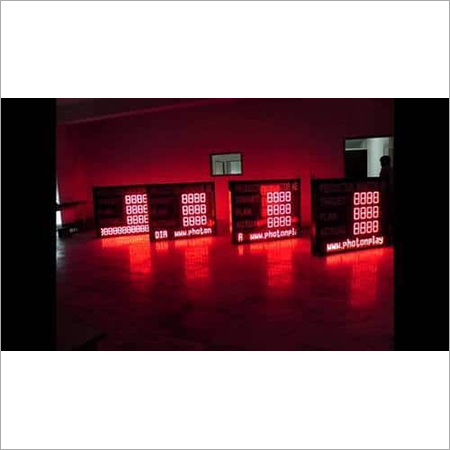 Led Production Display Application: Airport