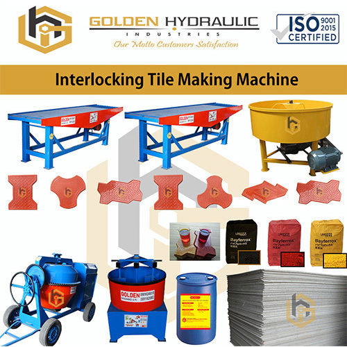 Interlocking Tiles Making Machine Interlocking Tiles Making Machine