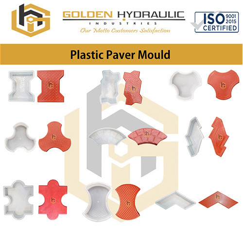 White Or Transparent Plastic Paver Moulds