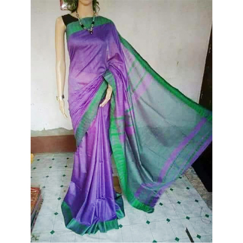Purple Linen Sarees