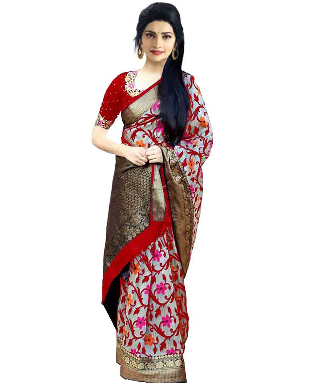 NEW Bhagalpuri Fancy Saree