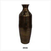 Dec Aluminium Flower Vase - Color: Copper Color