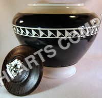 Silver Black Odyssey Urn