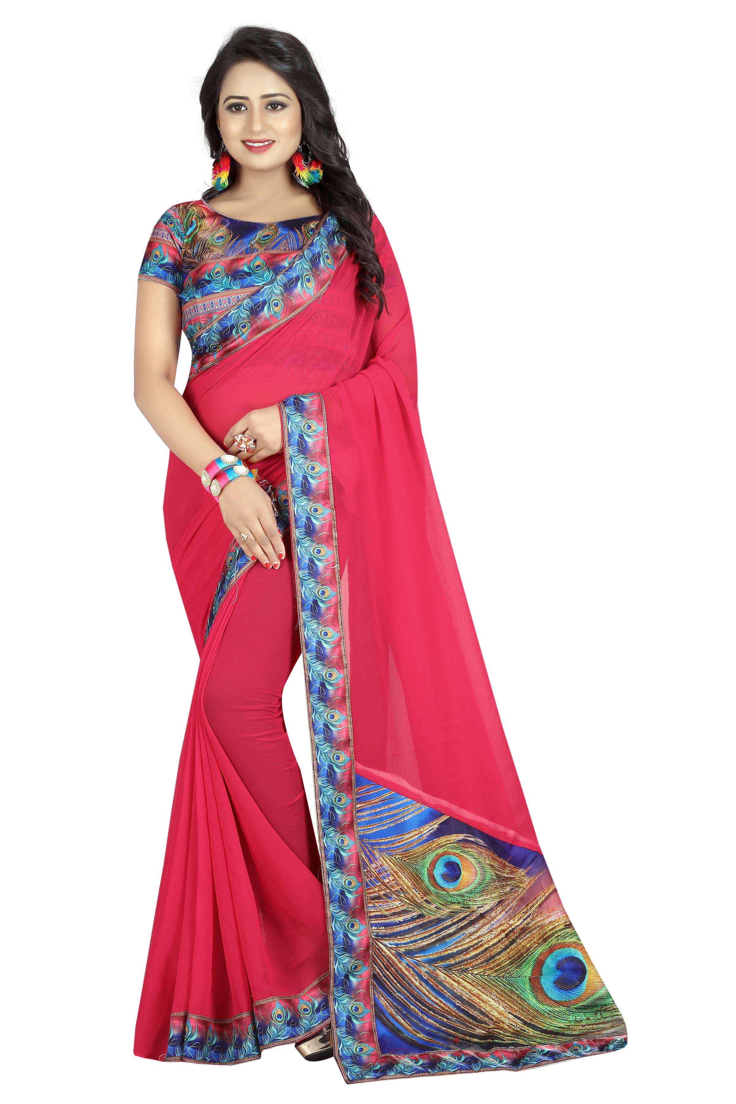 Designer Chiffon Saree