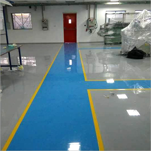 Epoxy Flooring - 2 mm Thick, Natural Color Finish | Chemical Resistant, Easy to Clean, Durable and Aesthetic Solution