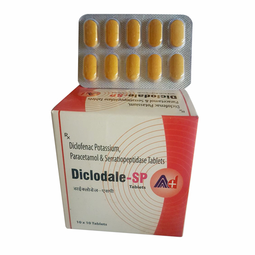 Diclofenac Potassium Paracetamol Serratiopeptidase Tablets Application: Bacteria