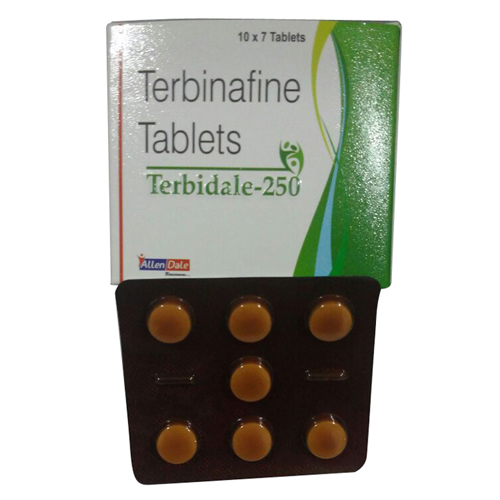 Terbinafine Tablets - 10x7 Count | 95% Purity Effective Antifungal for Skin Infections Suitable for Adults
