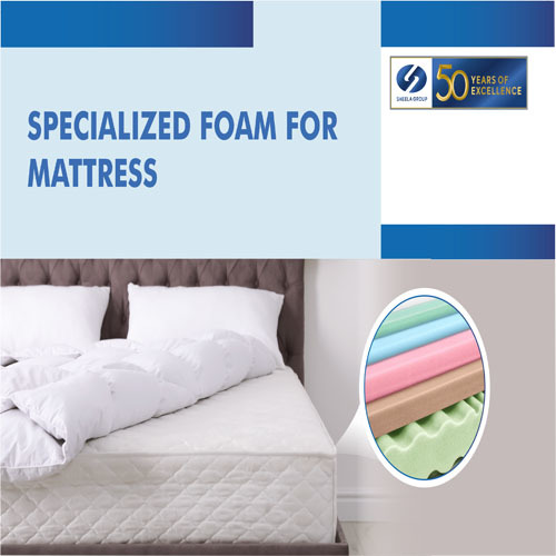 Blue Specialized Foam For Mattress