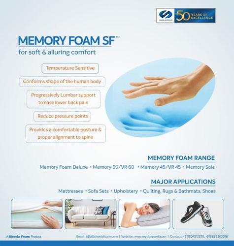 Memory Foam Application: Industrial Supplies