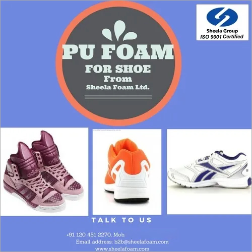 Polyurethane Shoe Upper Foam Soft