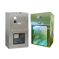 Dynamic Pass Box - Stainless Steel Ss-304, 300x300x300 Mm, 40 Kg | Hepa Filter, Interlocking Door System, Dual Lighting, Auto Operation, Designed For Pharmaceuticals And Industrial Use