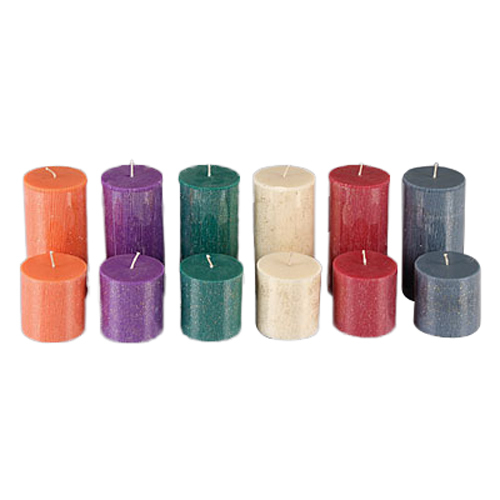 Glitter Brushed Pillars