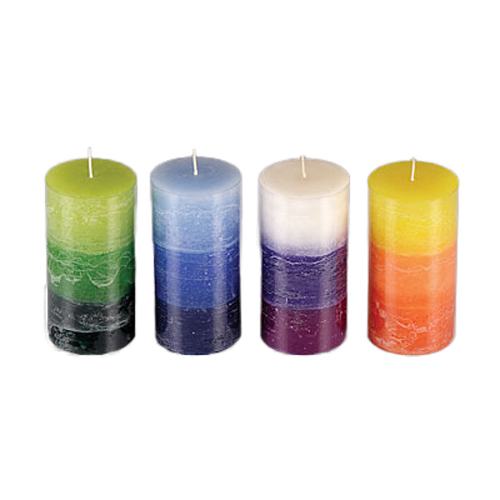 Rustic Multi Colour Pillar