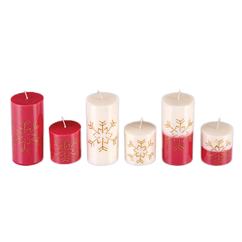 X-Mas Pillar Candle