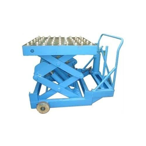 Ball Caster Top Scissor Lift