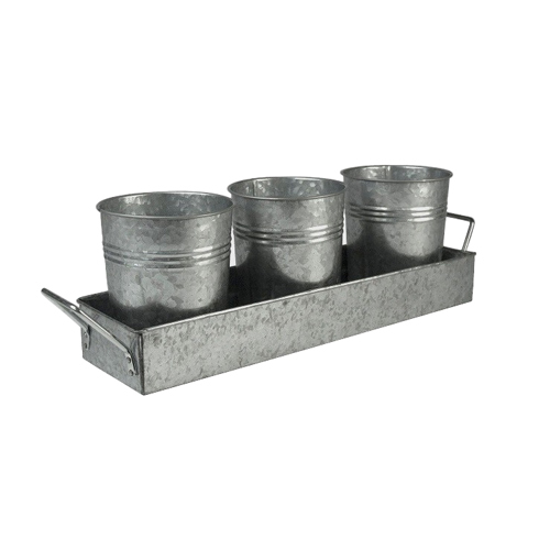 Galvanized Pots