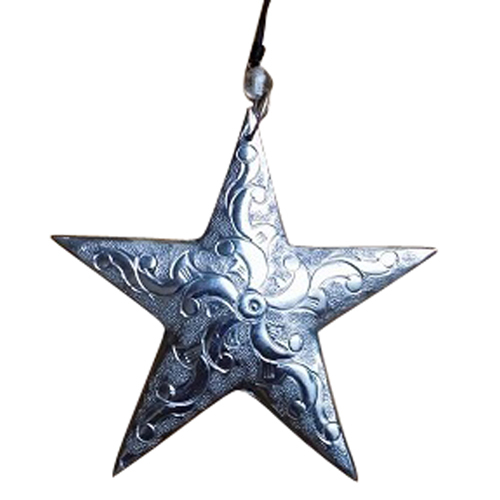 Embossed Designs Hanging Star