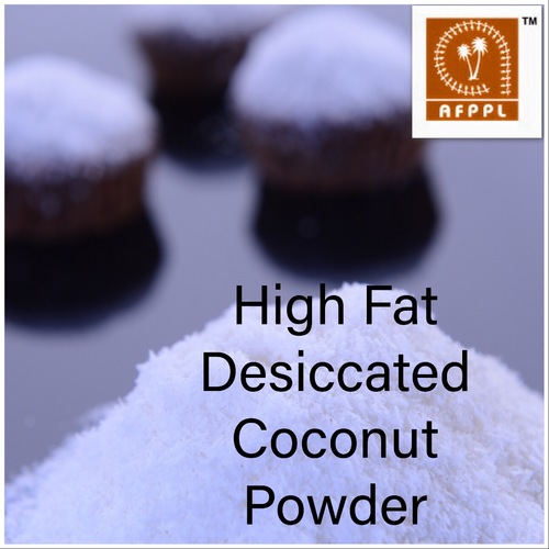 High Fat Desiccated Coconut - White Dried, High in Nutrients, 100% Pure with No Added Preservatives, Ideal for Curries and Desserts