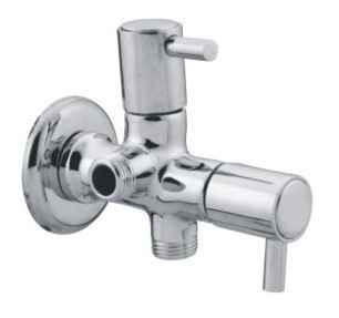 Angle Cock with Two Outlets