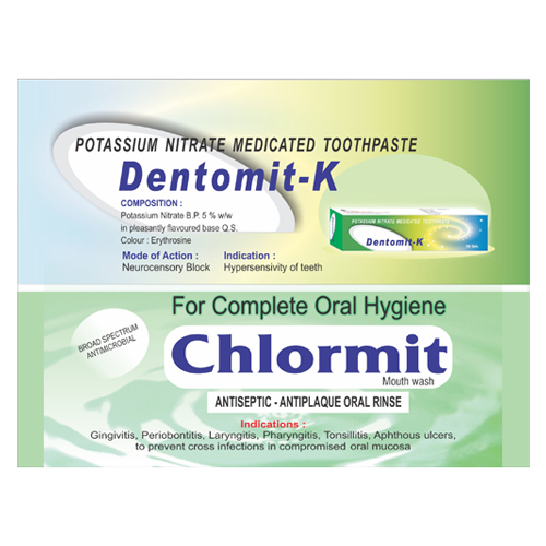 Potassium Nitrate Medicated Toothpaste