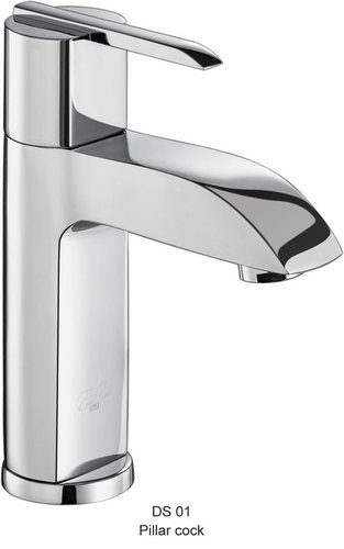 Pillar Cock - Brass, 150mm Height, Chrome Finish | Durable Design, Easy Installation, Modern Look, Reliable Flow, Water Saving