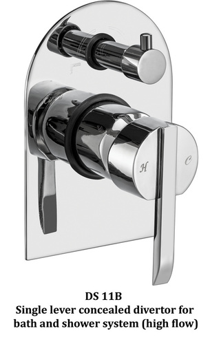 Single Lever Concealed Divertor For Bath (High Flow)