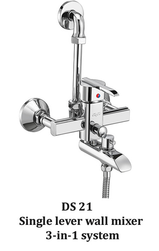 Single Lever Wall Mixer 3 in 1 System