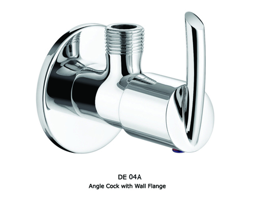 Angle Cock With Wall Flange
