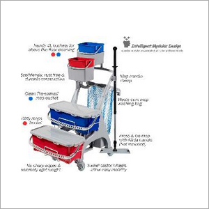 Hygiene Line Healthcare Housekeeping Trolley