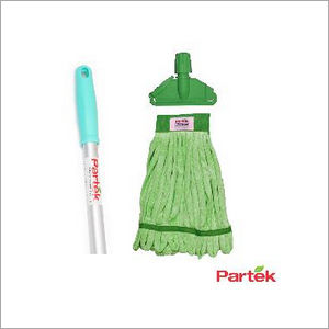 Partek Lito Microfiber String Mop 140 Cm Aluminum Handle Green LMMH200N LMF AHO1 G