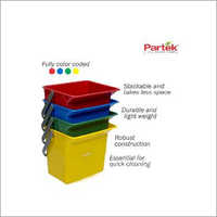 Partek 6 Litre Bucket Color Coded - Blue PB06 B