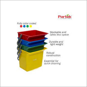 Partek 6 Litre Bucket Color Coded - Green PB06 G