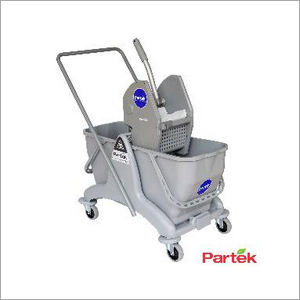 Partek Eco 50 Double Bucket Mopping Trolley DB50A GY