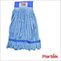 Partek Lito Microfiber String Mop With Scrub Band 500 Washes Blue LMMH200N B