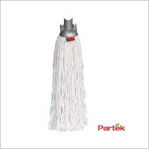 Partek Round Cotton Mop With Color Coded Strips RCTNM01
