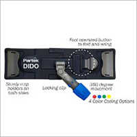 Partek Dido Flat Microfiber Mop 140 Cm Aluminum Handle DMFRM AH01 DMH02 G