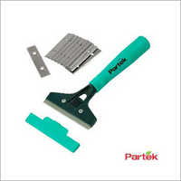 Partek Scraper Best With Plastic Handle and 1 Pack Of 10 Blades SCR02 SB10