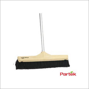 Partek Industrial Floor Sweeping Brush 45 Cm With 140 Cm Aluminum Handle IFB02 45 AH05 By NUTECH JETTING EQUIPMENTS INDIA PRIVATE LIMITED
