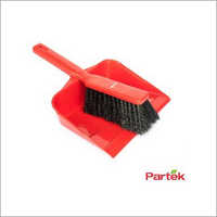 Partek Color Coded Hand Dust Pan With Brush - Red HDPB01 R