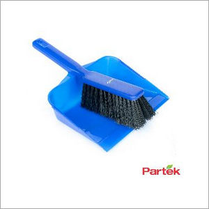 Partek Color Coded Hand Dust Pan With Brush - Blue HDPB01 B