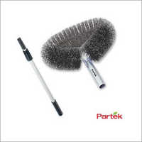 Partek Round Cobweb Brush With 2.5 Meter Aluminum Telescopic BR06 TP25