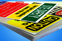Screen Printing Corrugated Plastic Signs