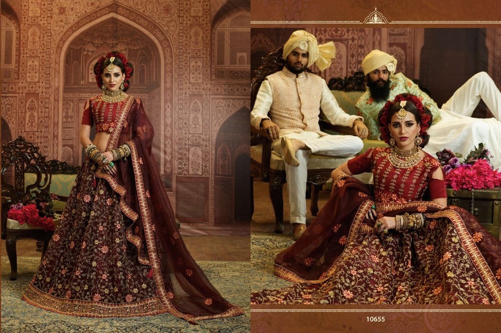40 Best Designs Pakistani Latest Bridal Lehenga Collection 2023