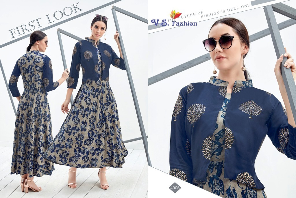 Ethnic Designer Printed Kurtis