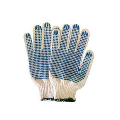 Cut Resistant Safety Gloves - Non-Asbestos Cloth, Range Size, White | Cut Resistant, Flannel Lined, Durable Grip, Hand Protection